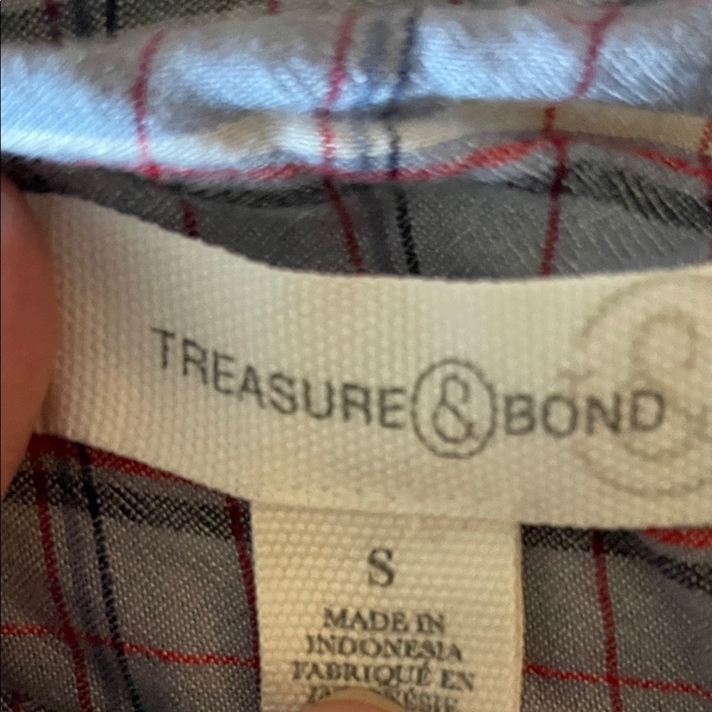 3 Treasure & Bond, Multicolor Button Down Shirts, lots of detailing, READ - Picture 15 of 15